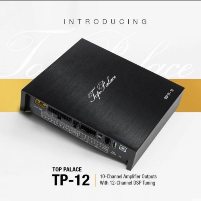 ✅New Ori Processor Prosesor Dsp Top Palace Tp12- Dsp 12Ch Built In Power 10Ch Diskon