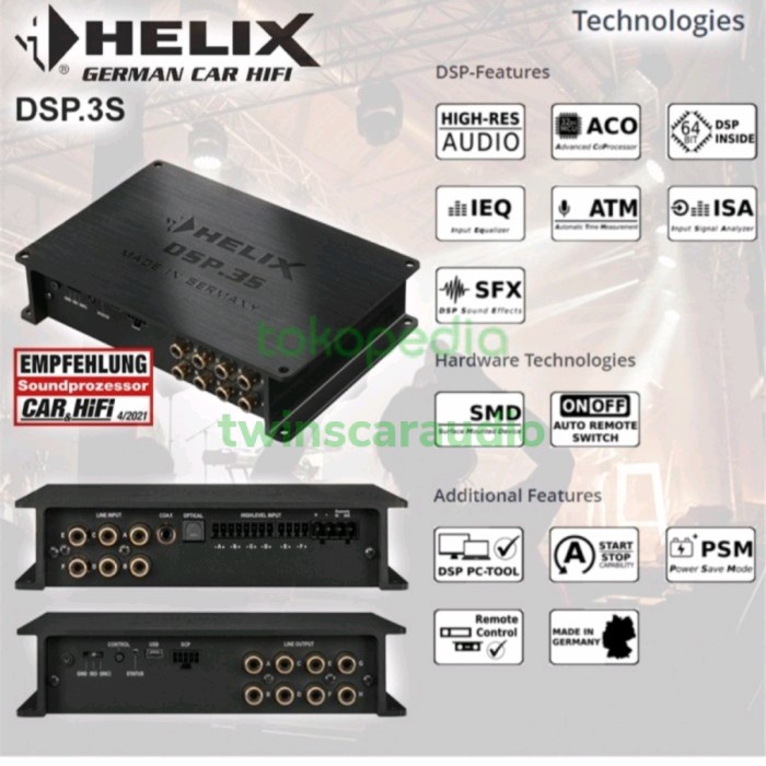 ✅New Ori Processor Helix Dsp3 Dsp.3 Dsp 3 Helix Dsp 3 / Prosesor Helix Terbaru