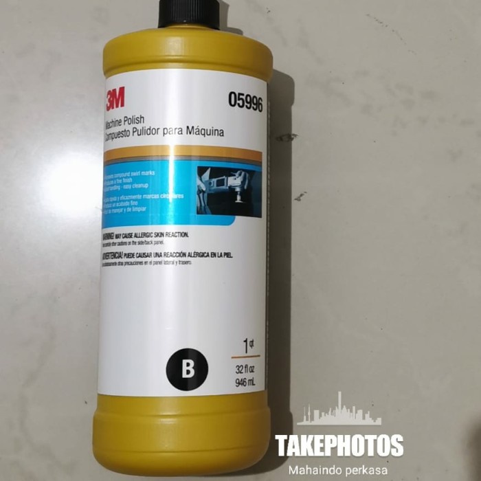✅New 3M Machine Polish 05996/5996 Compound Poles Terbaru