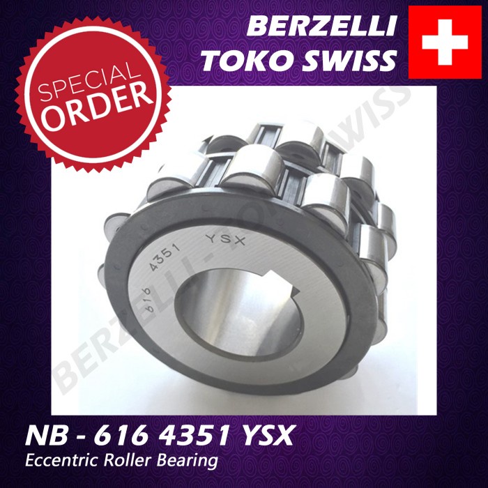 ✅Baru Nb 616 4351 Ysx Eccentric Roller Bearing Diskon