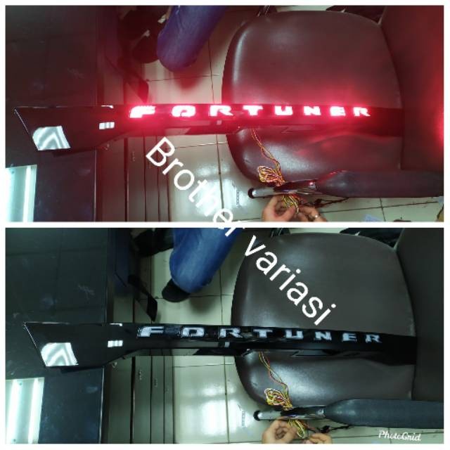 [Original] Trunklid Trunk Lid Grand Fortuner Lampu 2012 Sd 2015 Fortuner Diskon