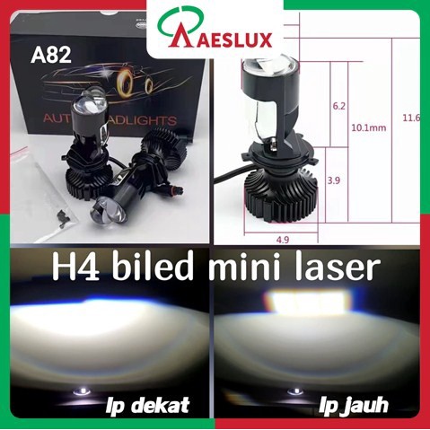 [Original] Biled Mini Laser H4 Berkualitas