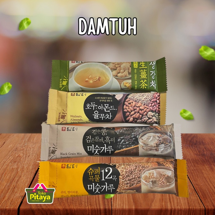 

Ready stock] Damtuh Korea / Ginger Tea / Walnuts / Black Grain / Super grain Perpcs