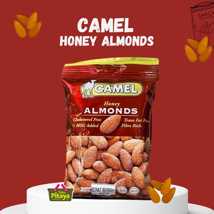 

Produk Terbaik] Camel Honey Almonds Kacang Almond Madu 40 gr