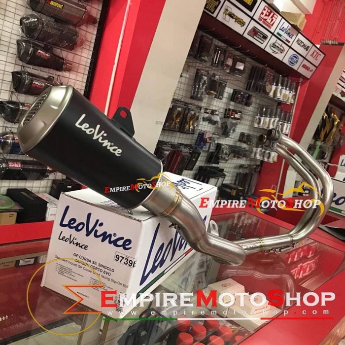 [Original] Knalpot Leovince Lv10 Ninja 250 Fi 2018 New Fullsystem Berkualitas