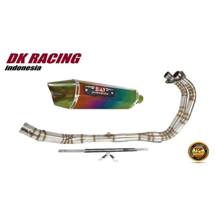 [Original] Knalpot Racing Yamaha Mt 25 Yoshimura R77 Rainboww Terbatas