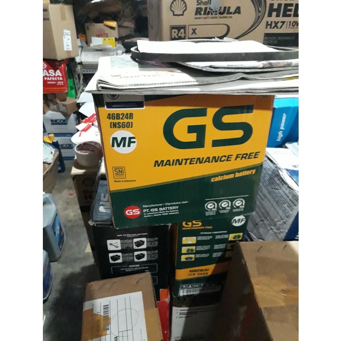 [Original] Aki Accu Ns60 Mf Gs Astra Berkualitas