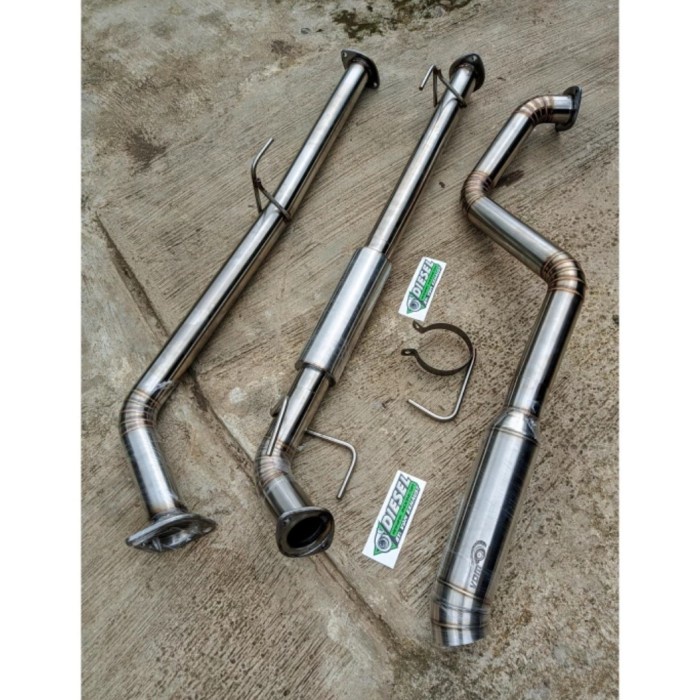 [Original] Knalpot Fortuner Vnt Full Sytem Knalpot Racing Fortuner Vnt Stainless Limited
