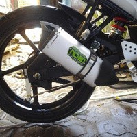 [Original] Knalpot Racing Dualsound Motorsport Vixion Cb150R Byson Minerva Terbatas