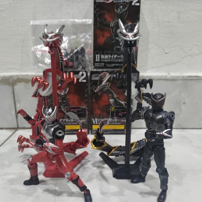 [BDR] SHODO KAMEN RIDER RYUKI & SODO MASKED RIDER RYUGA,ORI BANDAI,NO SHF