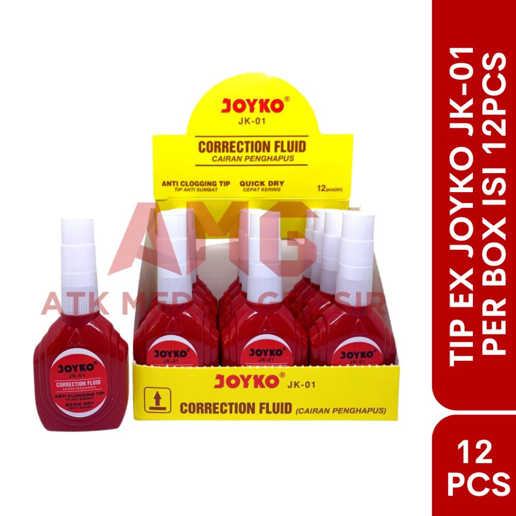

Hot Sale TIP EX CORRECTION JOYKO MERAH JK-01 PER BOX ISI 12PCS ..