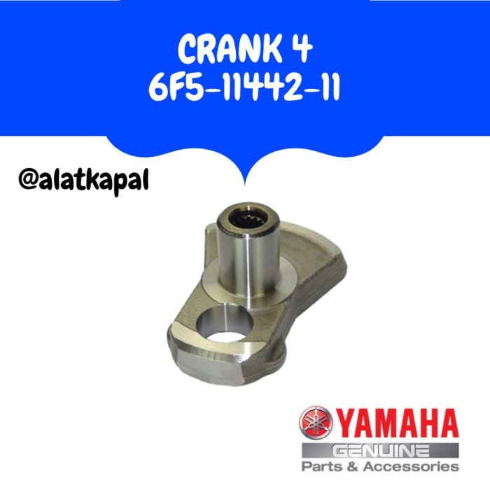 ✨Ready Crank 4 6F5-11442-11 Untuk Mesin Tempel Yamaha 40Pk Diskon