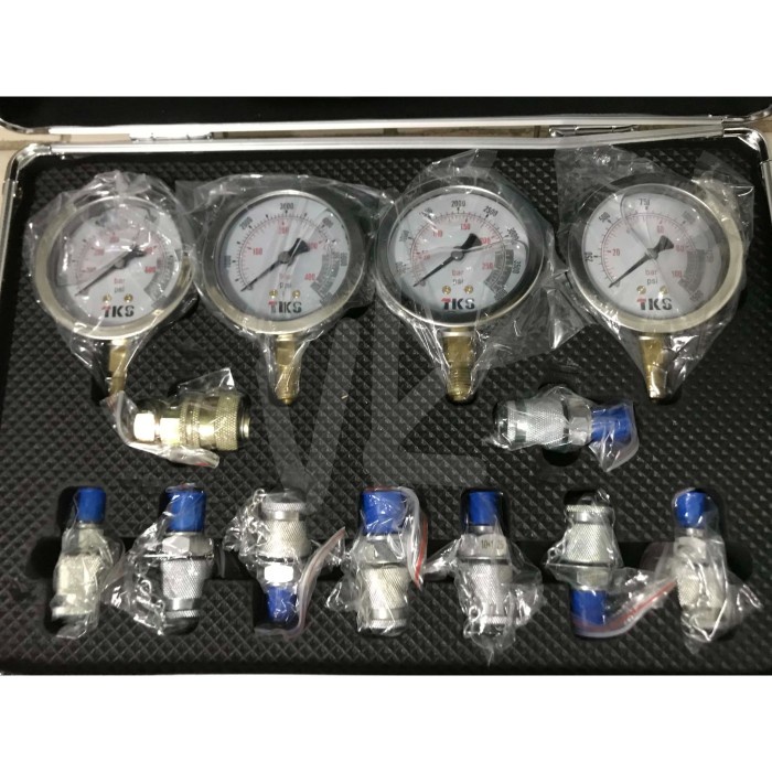 ✨Sale Pressure Gauge 4 Mata - Hydraulic Pressure Gauge Terbatas