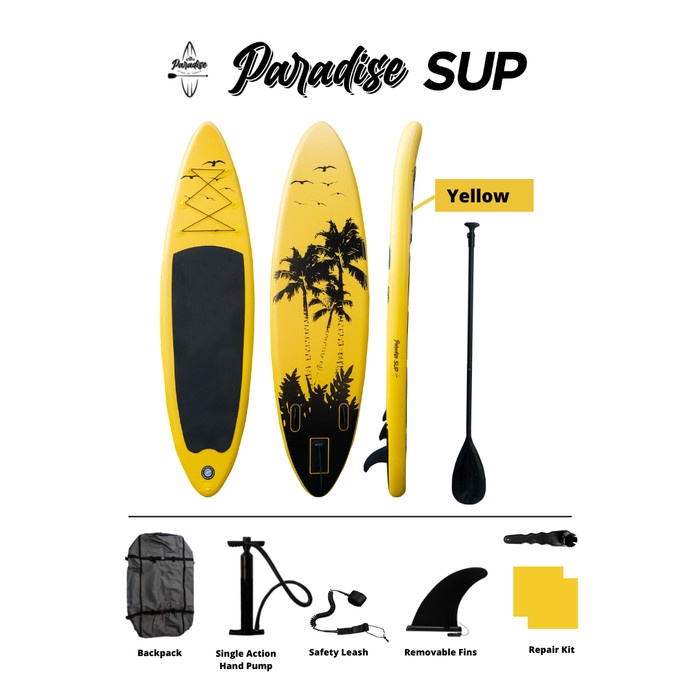 ✨Original Inflatable Sup Yoga Board / Stand Up Paddle Yoga Board / Papan Surfing Berkualitas