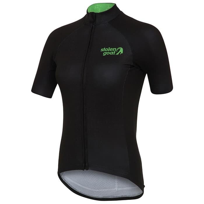 ✨Ori Baju Sepeda Stolen Goat Women'S Core Bodyline Cycling Jersey - Black Diskon