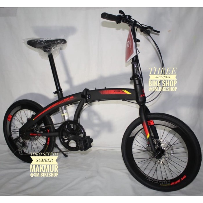 ✨Original Sepeda Lipat Exotic 2026 Mg 20 Inch Shimano 7 Speed Diskon