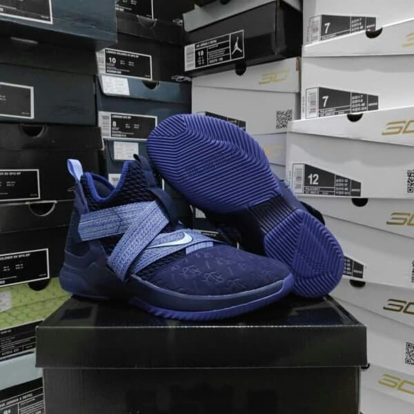 ✨Ori Lebron Soldier 12 Anchor /Blue Strap Terbaru
