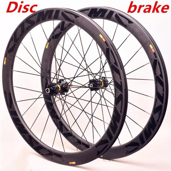 ✨Ori Wheelset 700C Mavic Cosmic Tinggi 60Mm Lbr 25Mm Not ZippElite Limited