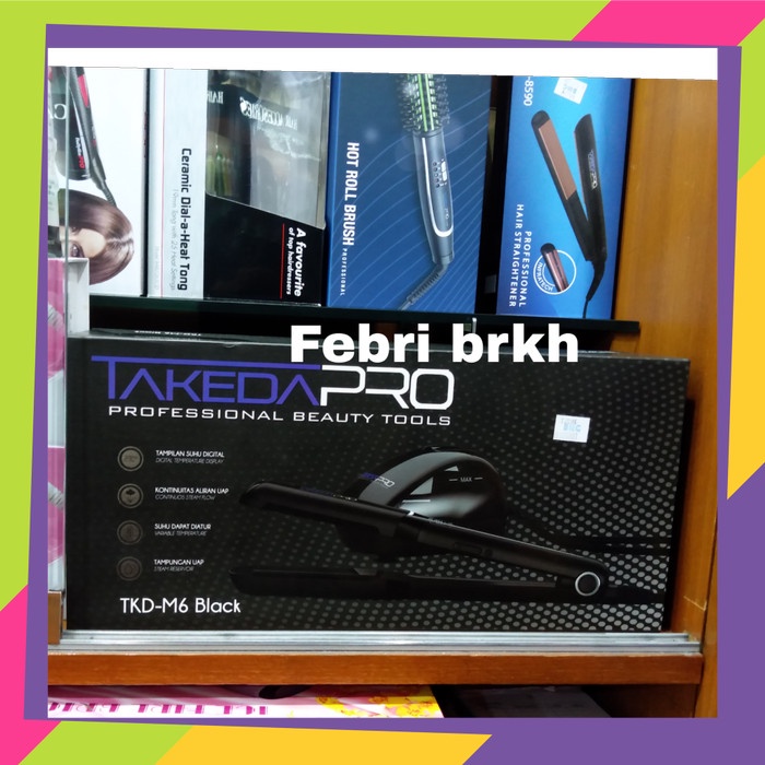 ✨New Ori Catok/Catokan Uap Takeda Pro Tkd-M6 Black Terbatas