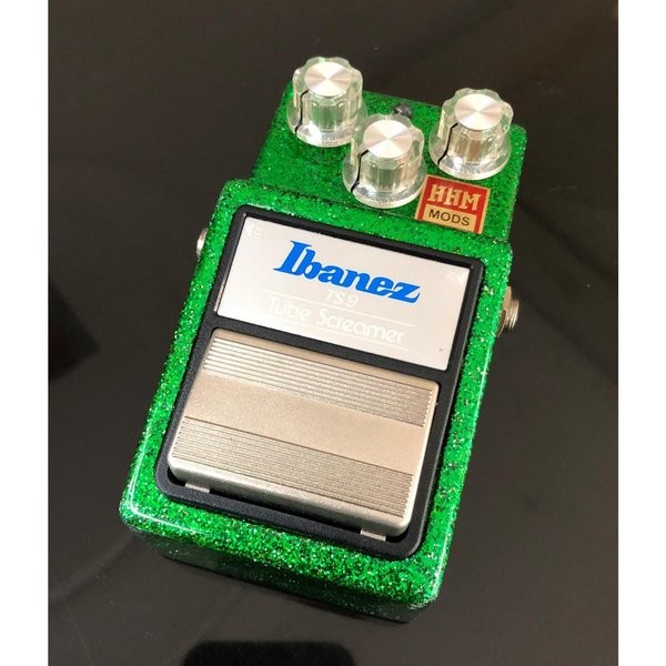 ✨Ori Ibanez Ts9 Collector Series Green Sparkle Overdrive By Hhm Mods Limited