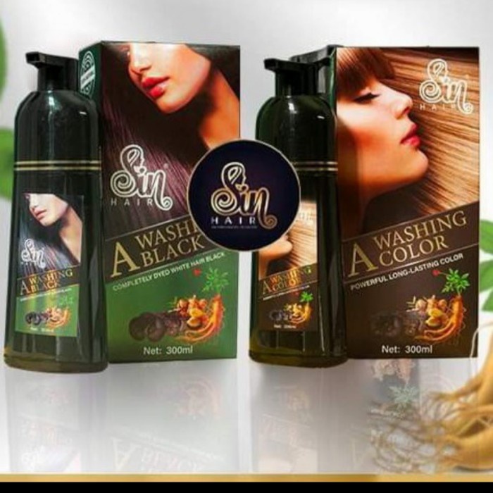 ✨New Ori Shampoo Uban Sin Hair Jepang Warna BlackReady Siap Kirim Diskon