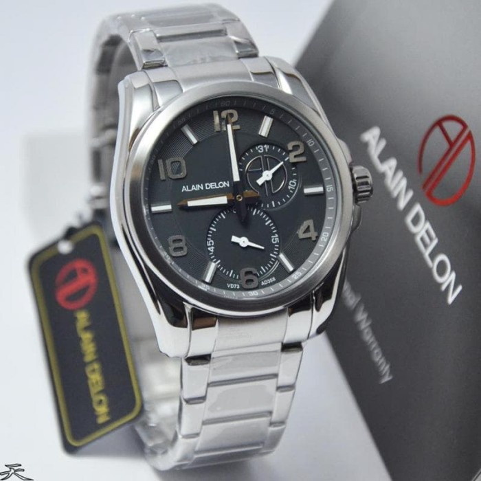 ✨Sale Jam Tangan Alain Delon Original Ad358-1335 Original 100 Alain Delon Limited