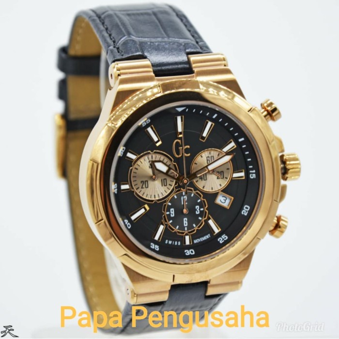 ✨Sale Jam Tangan Pria Original Gc Guess Collection Y23012G2 Swiss Movement Terbatas