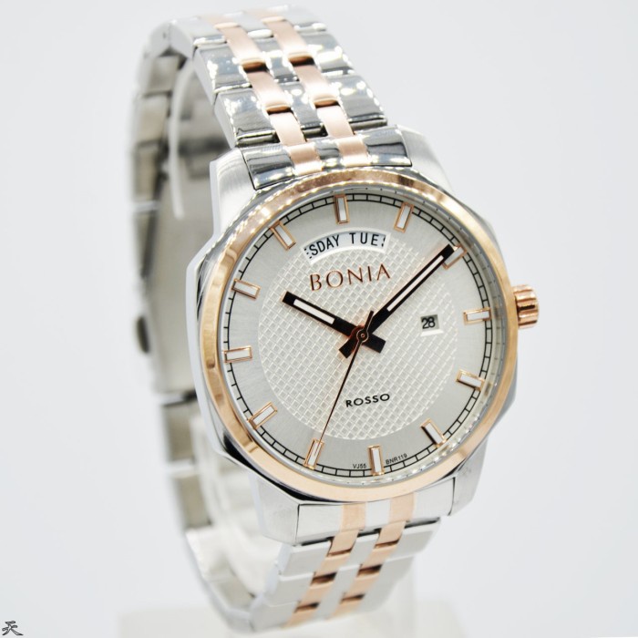 ✨Sale Jam Tangan Bonia Original Pria Bnr119-1612 Garansi Resmi Diskon