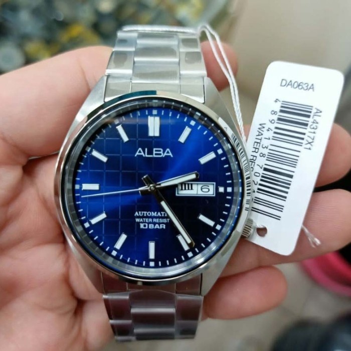 ✨Ready Jam Tangan Pria Original Alba Automatic Al4317X1 Original 100 Alba Terbatas
