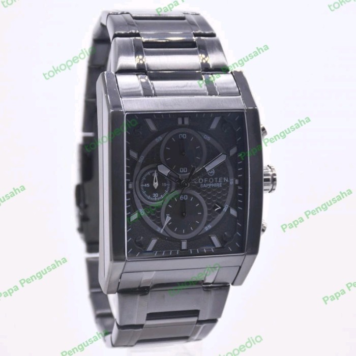 ✨Ready Lofoten Pria 6523 Full Black Original Garansi Resmi 1 Tahun Terbatas