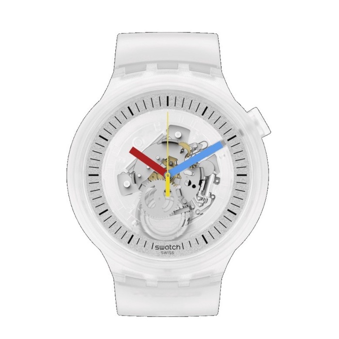 ✨Ready Swatch Sb01K100 Clearly Bold Original  Garansi Limited