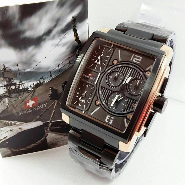 ✨Ready Jam Tangan Swiss Navy Sn 8949 Original Terbatas