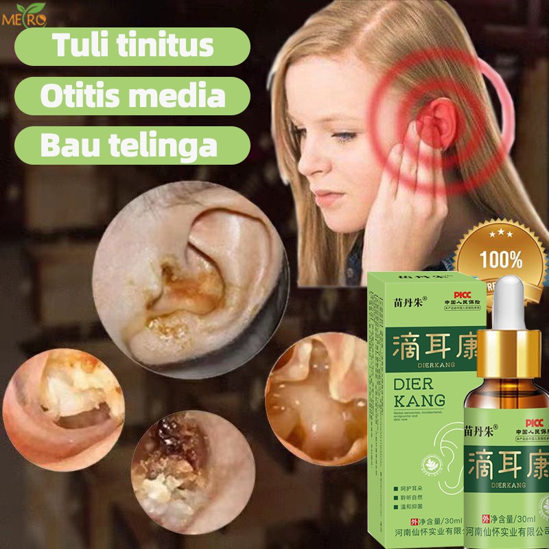 Obat Telinga Berair Dan Bau Tetes Telinga Pembersih Kotoran Propolis Ala Obat Tetes Telinga Sakit