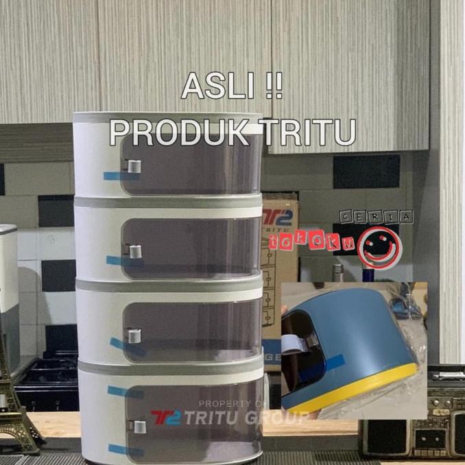 tudung saji 4 susun, food storage 4 layer, fs gen 3 tritu, tudung saji