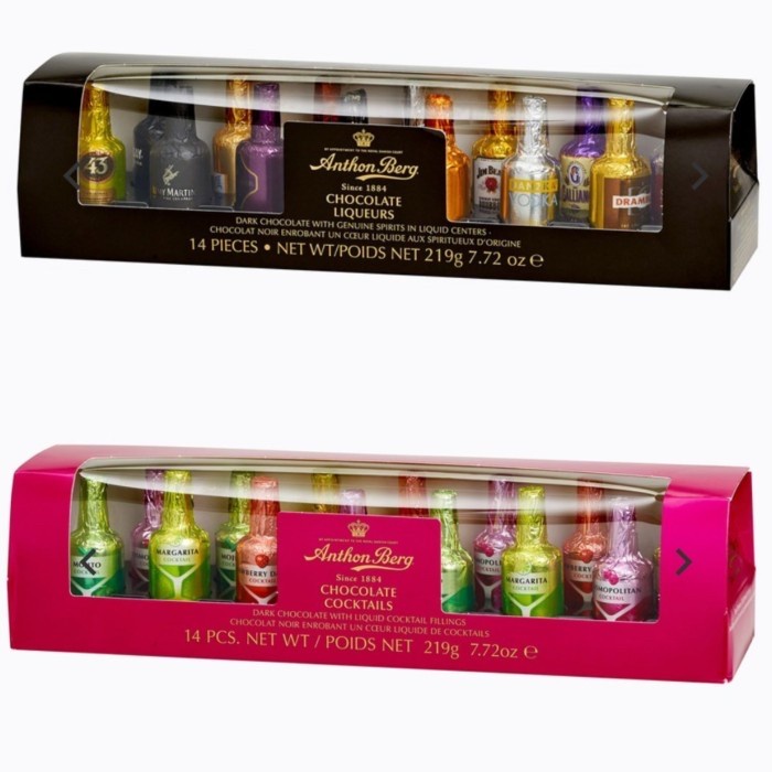 

Anthon Berg Chocolate Liqueurs Cocktails Liquor Gift Box 14 pcs