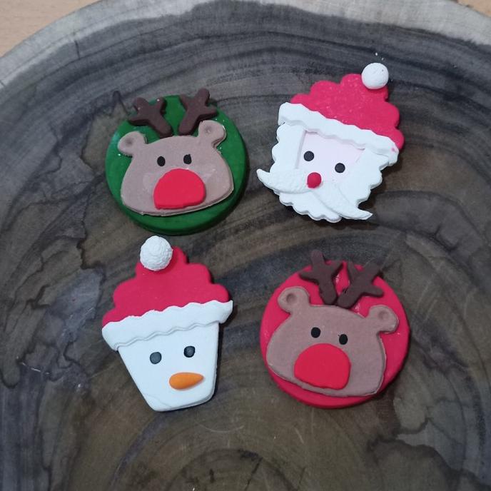 

=+=+=+] Gumpaste Natal Santa Rusa Christmas Deer