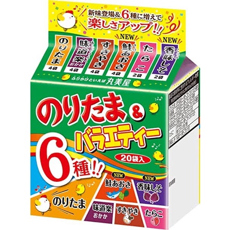 

Promo Marumiya Furikake Mix Variant Isi 20 Pcs