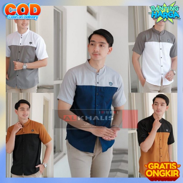 Koko Pria Aju Kemko Turki Baju Khoko Pria Dewasa Model Kekinian Kmeja Kokkoh Ramadhan Premium Buju M