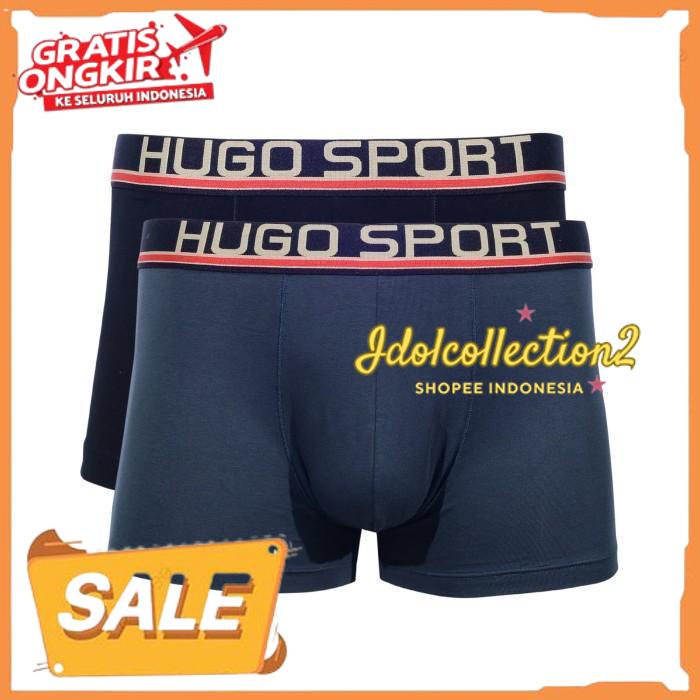 HUGO SPORT BOXER BX 02-663 - CELANA DALAM PRIA PODUK BAHAN BERKUALITAS 