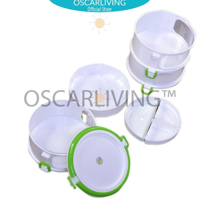 Tabitha Tudung Saji 4 Susun / Tempat Makanan / Serbaguna RANDOM