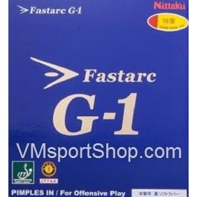 Nittaku Fastarc G-1 - Karet Rubber Bet Bat Pingpong Fast Arc G1