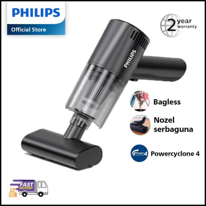 Philips Vacuum Cleaner Portable 3In1 Wireless Mini  Debu Genggam Sayaponline