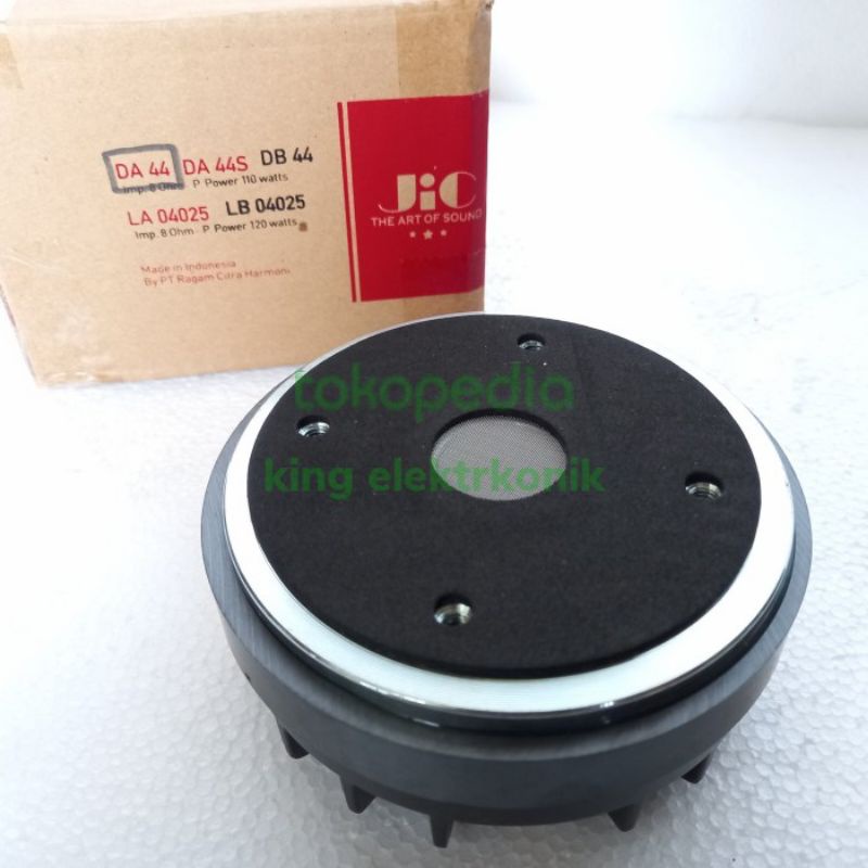DRIVER TWEETER MODEL BAUT JIC DA 44