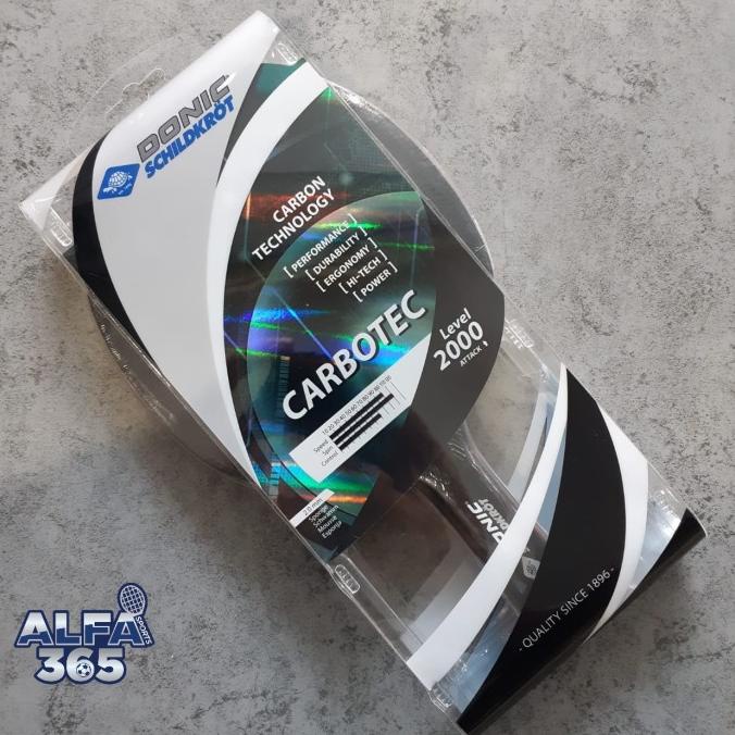 Donic Schildkrot Carbotec 2000 Bat Bet Pingpong Tenis Meja