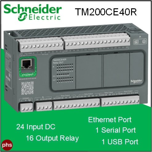 ✅Ready Tm200Ce40R Schneider Plc Easy Modicon M200 Series Terbatas