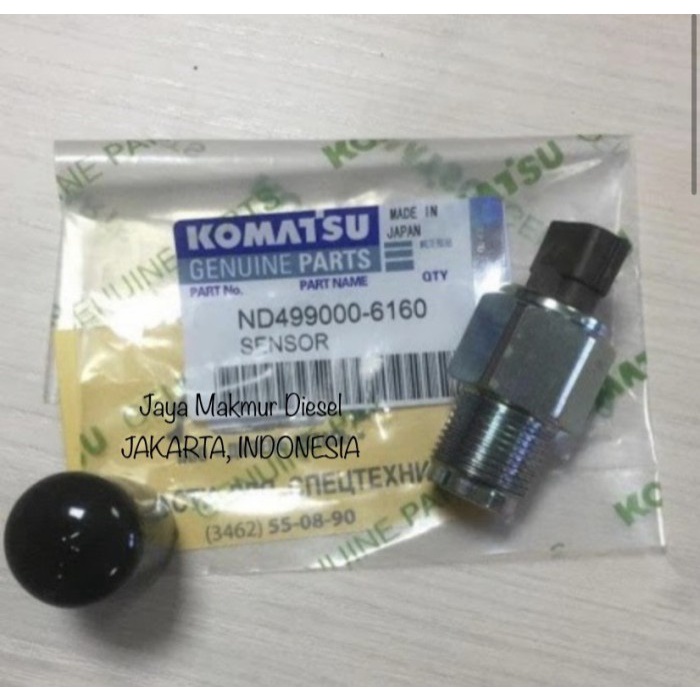 ✅Ready Sensor Pressure Commonrail Pc200-8 Komatsu Nd499000-6160 499000-6160 Berkualitas