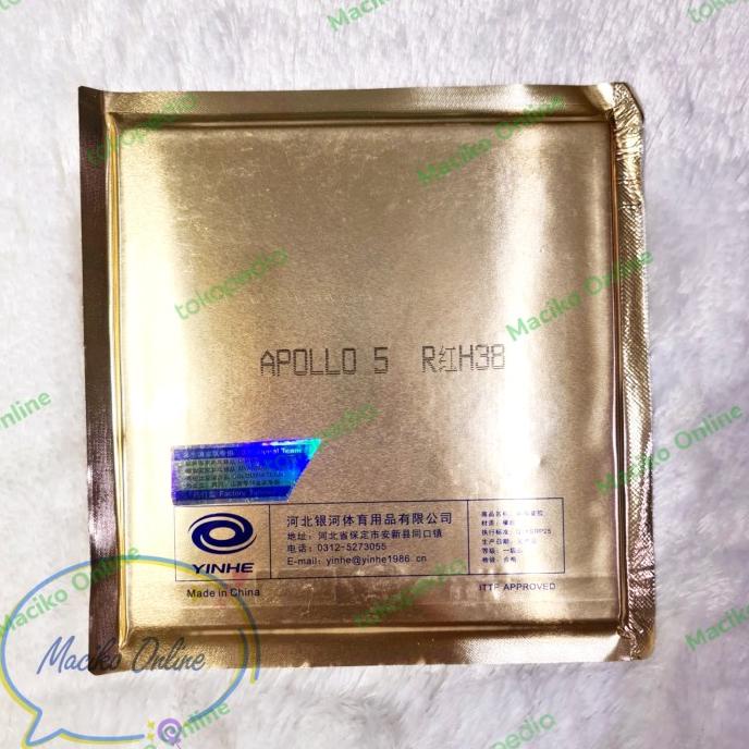 Yinhe Apollo 5 ~ Karet Bet Pingpong Tenis Meja Yinhe Apollo 5
