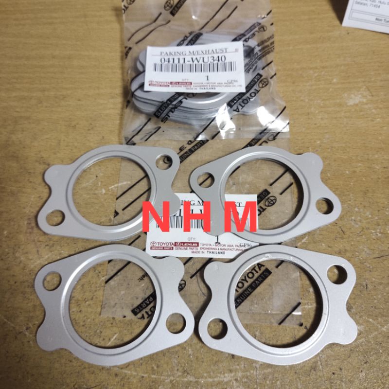 paking manifold ex/api Dyna Hino Dutro ht 125/130/140 1set(isi 4pc)