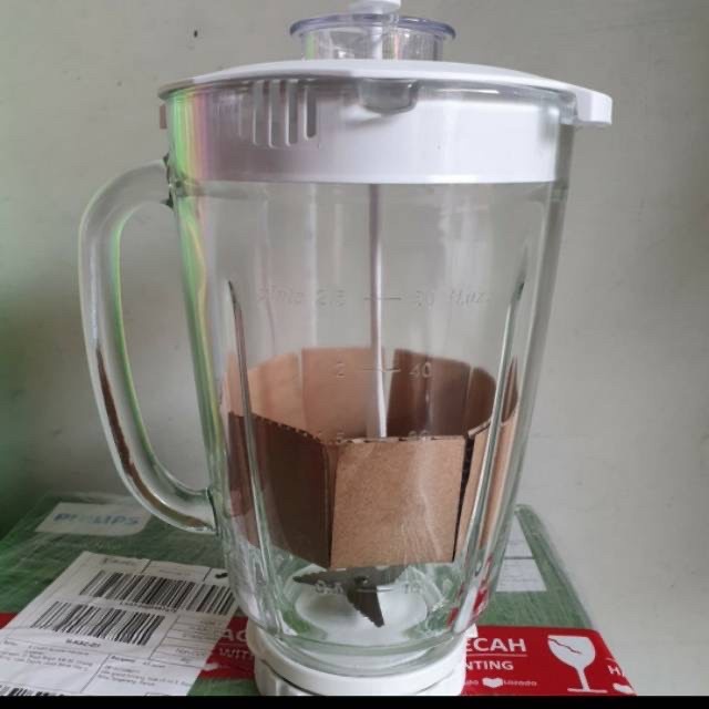 Set Gelas / Jar Blender Philips Hr 2071 Hr 2116 Ori Promo