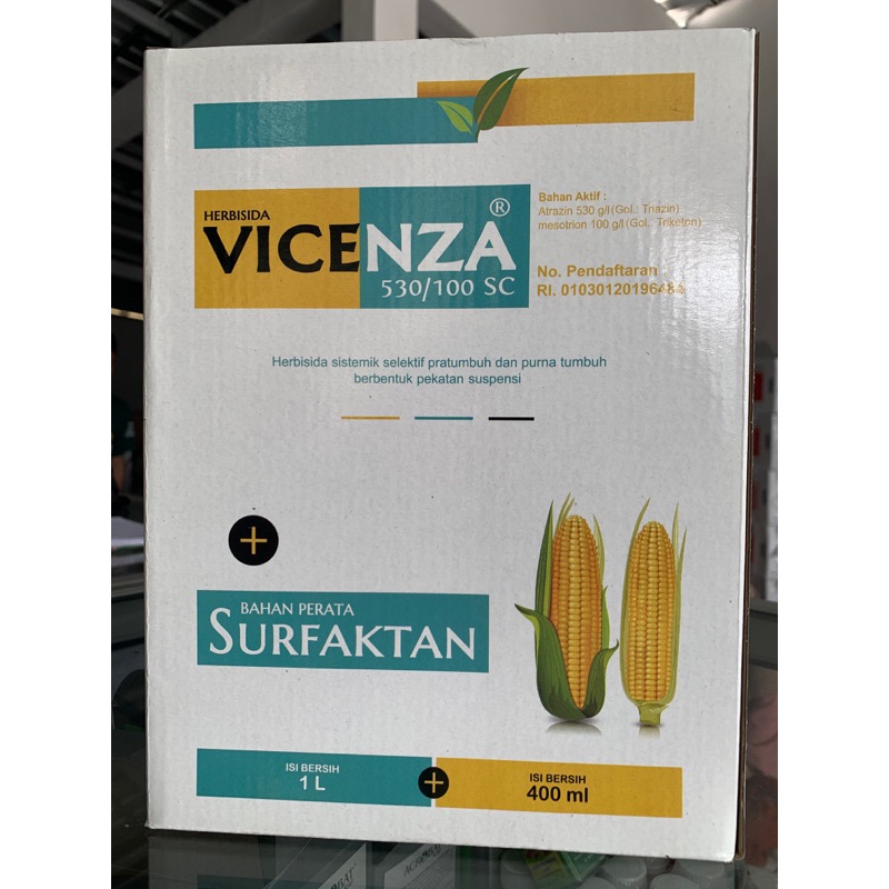 Herbisida Selektif Jagung VICENZA - 1 Liter (Bonus Kaos)